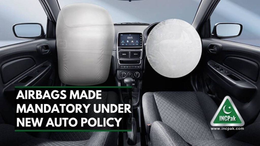Airbags, New Auto Policy, Airbags New Auto Policy