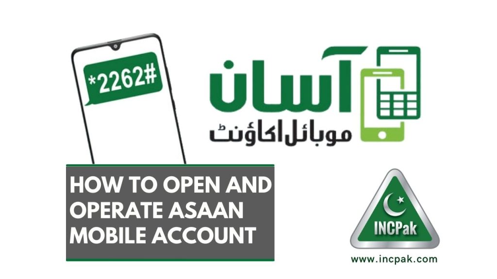 Asaan Mobile Account, Asaan Account, Asaan Bank Account
