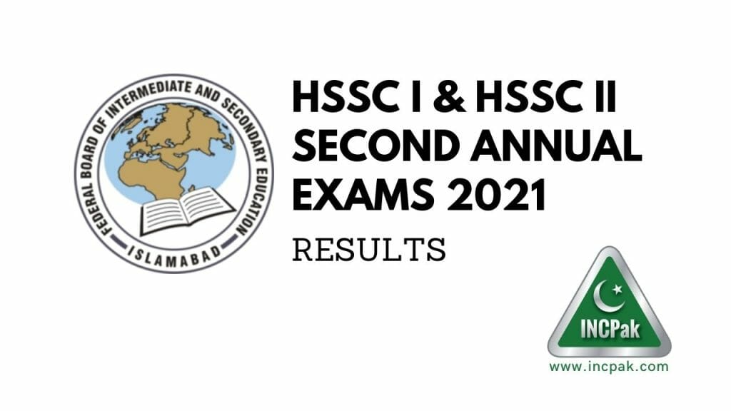 HSSC I Results, HSSC II Results, HSSC Results, Intermediate Results