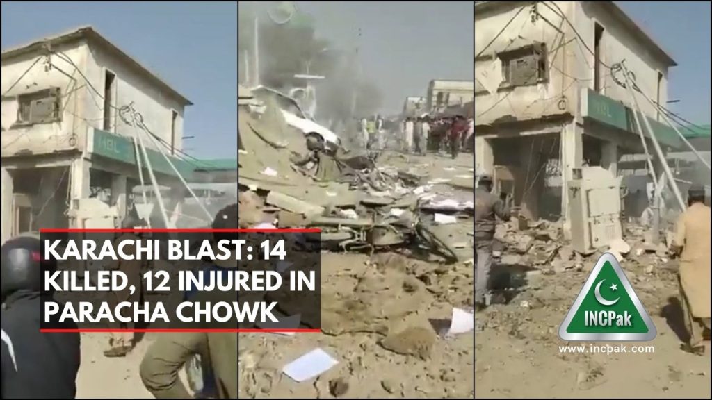 Karachi Blast: 14 Killed, 12 Injured in Paracha Chowk