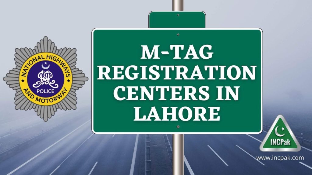 MTag Registration Centers Lahore, MTag Registration