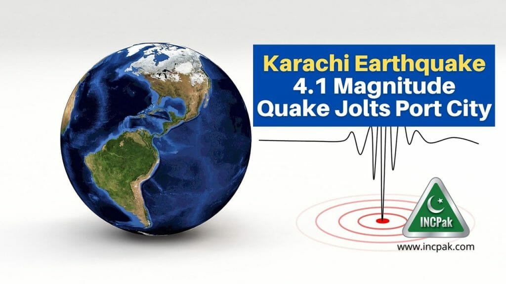 Karachi Earthquake. Earthquake