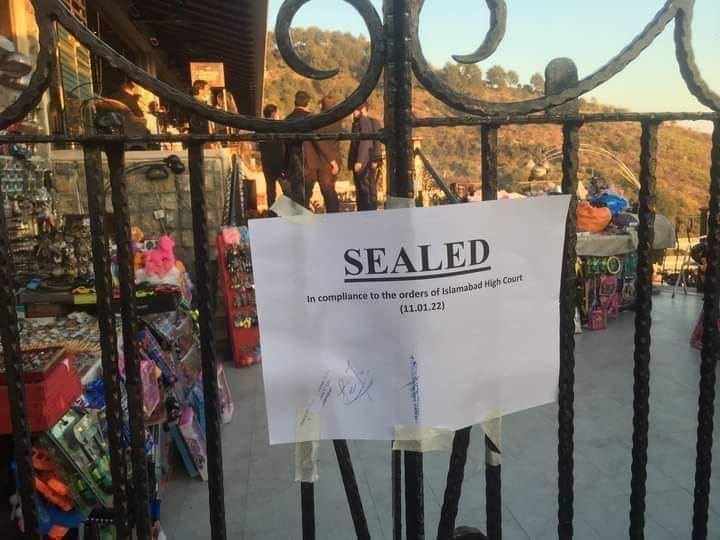 IHC orders to seal Monal Restaurant today