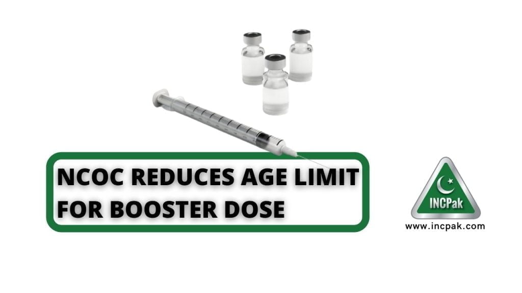 Booster Dose, NCOC Booster Dose