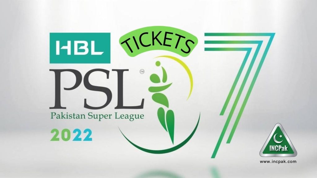 PSL 7 Tickets, PSL 2022 Tickets