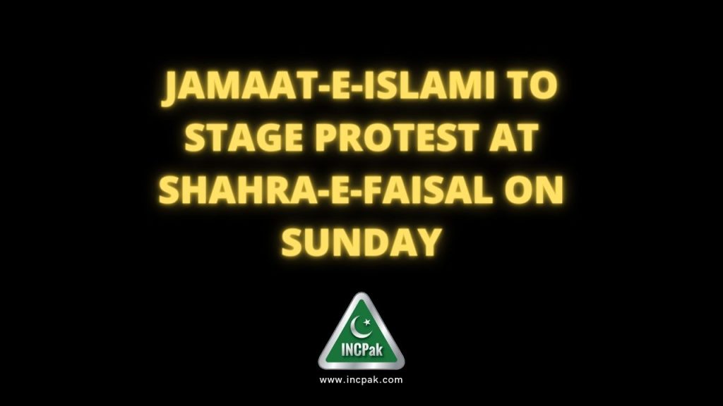 Shahrah e Faisal, Protest, Dharna, Shahrah e Faisal Dharna, Shahrah e Faisal Protest