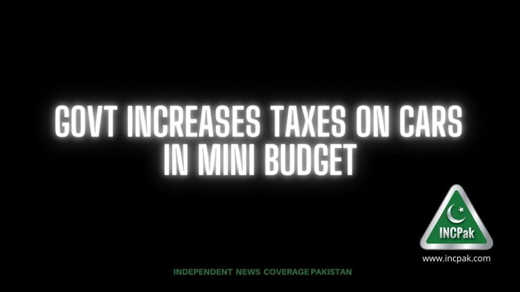 Taxes on Cars, Mini Budget