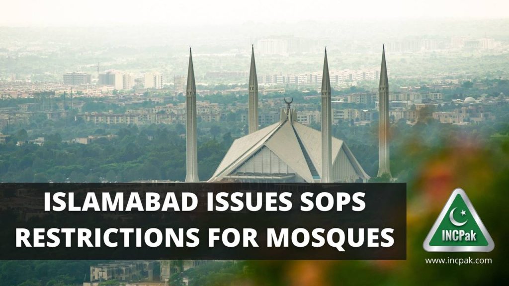 Islamabad Mosques, Restrictions Mosques