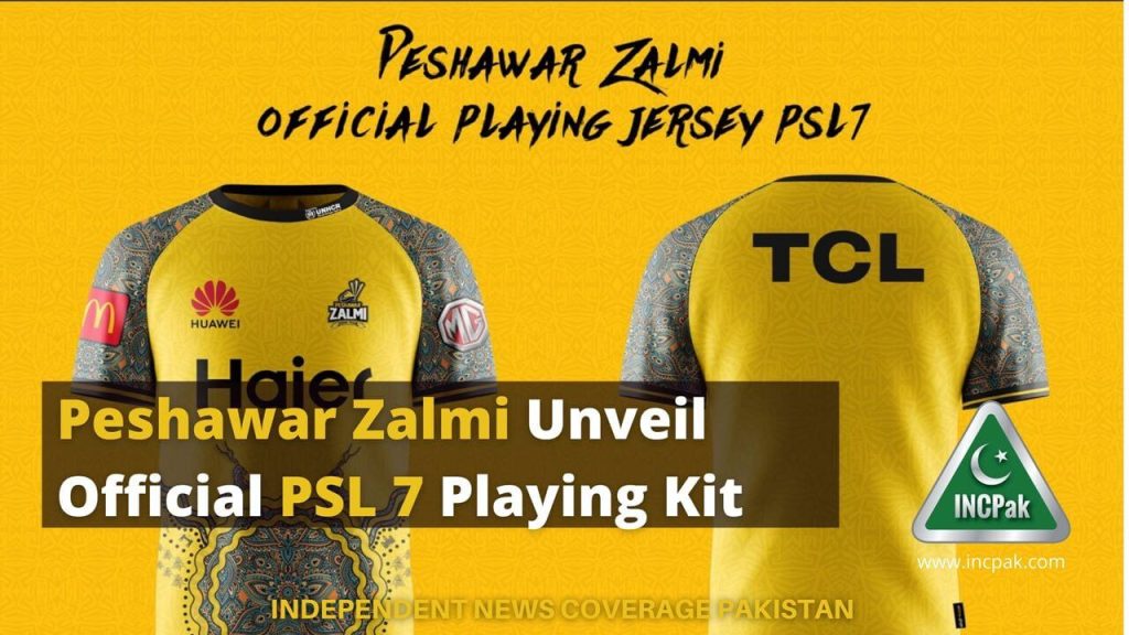 Peshawar Zalmi Playing Kit, PSL 7, PSL 2022, Peshawar Zalmi PSL 7 Playing Kit, Peshawar Zalmi PSL 2022 Playing Kit, Peshawar Zalmi Jersey