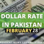 USD to PKR Dollar Rate in Pakistan Dollar to PKR US Dollar Pakistani Rupee Exchange Rate PKR Currency Exchange Rate