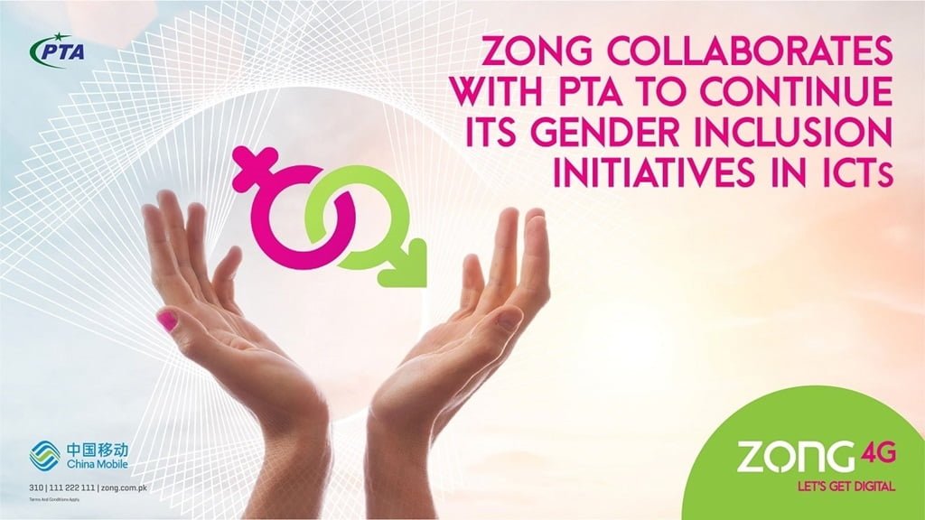Zong 4G and PTA Sign Agreement to Promote Gender Inclusion in ICTs