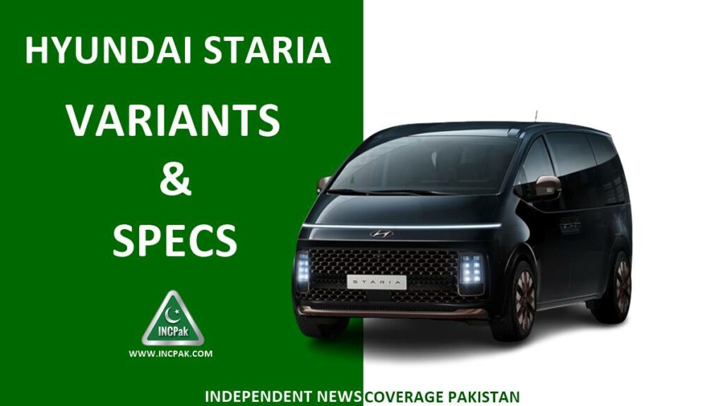 Hyundai STARIA, Hyundai STARIA in Pakistan