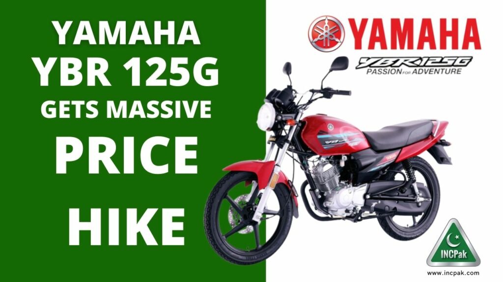 Yamaha Ybr 125g Gets Massive Price Hike In Pakistan Feb 22 Incpak