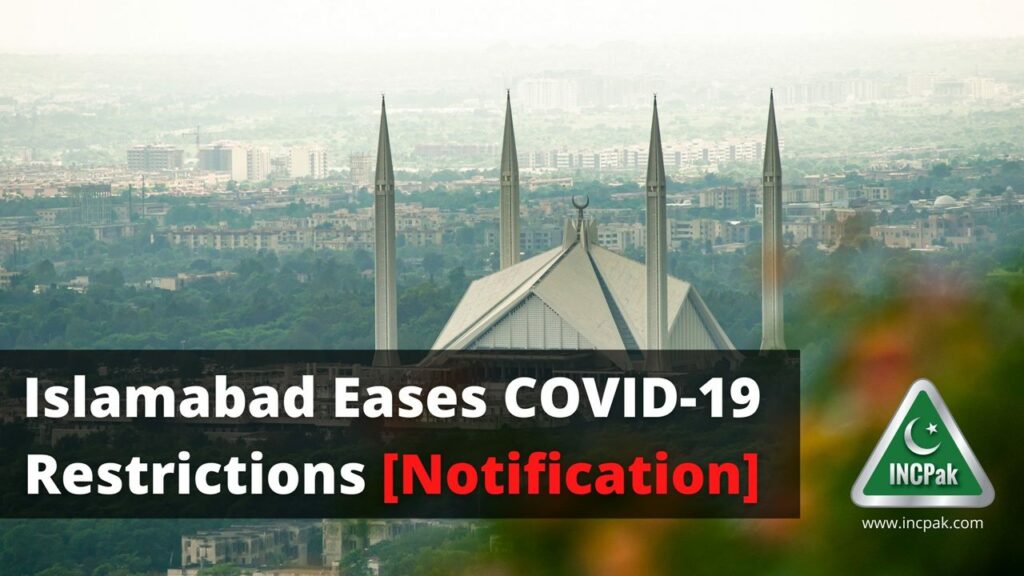 Islamabad Restrictions, Islamabad, Islamabad COVID-19