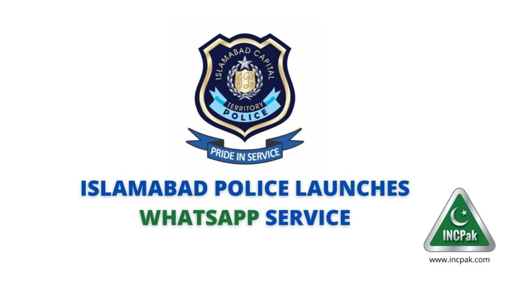 Islamabad Police WhatsApp, Islamabad Police WhatsApp Number, Islamabad Police