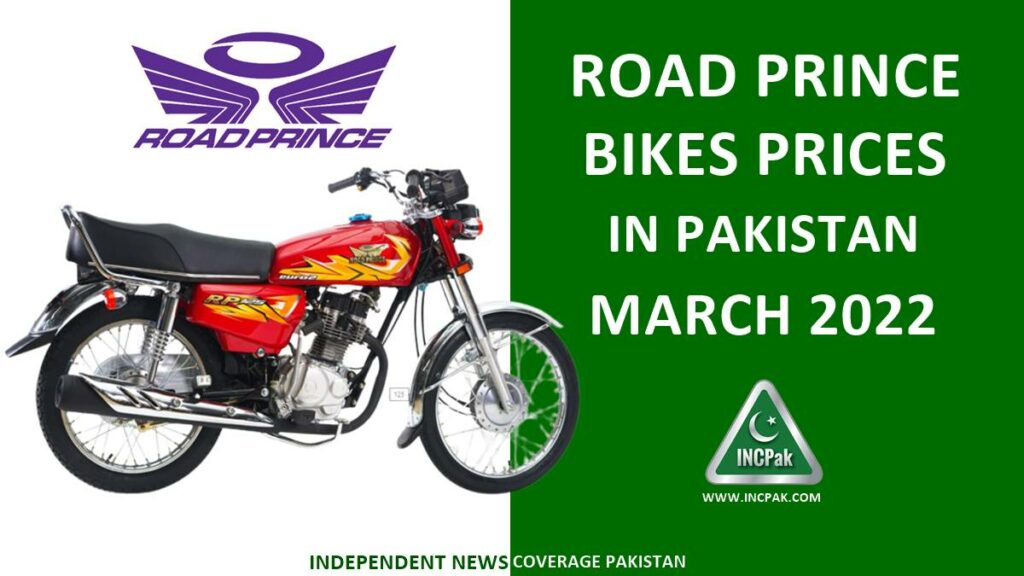 Road Prince Bike Prices in Pakistan Get Massive Increase [March 2022]