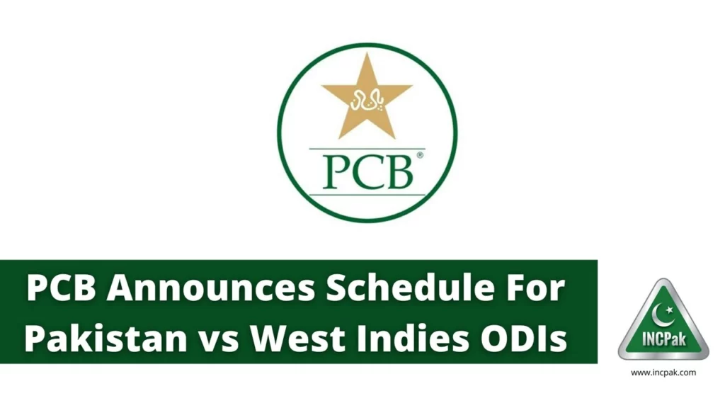 Pakistan vs West Indies, West Indies Tour, Pakistan, West Indies
