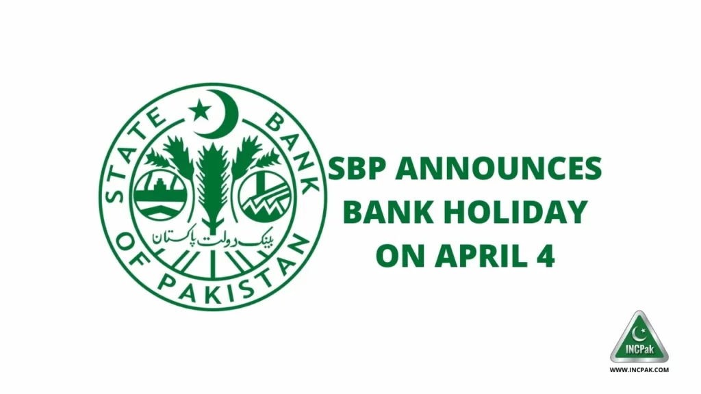Bank Holiday, Zakat Deduction, SBP