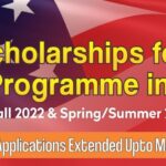Scholarships for PhD Programme in USA Deadline Extended