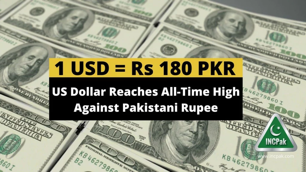 Pakistan Rupee, US Dollar