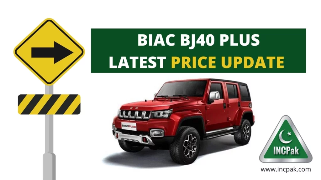 BJ40 Plus Price in Pakistan, BJ40 Plus Price