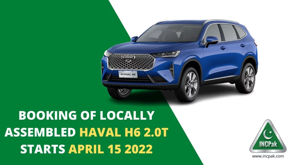 Haval H6 2.0T, Haval H6, Haval H6 Price in Pakistan