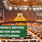 No Confidence Motion