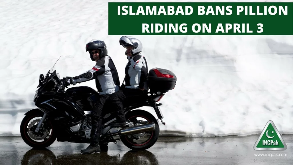 Islamabad Pillion Riding