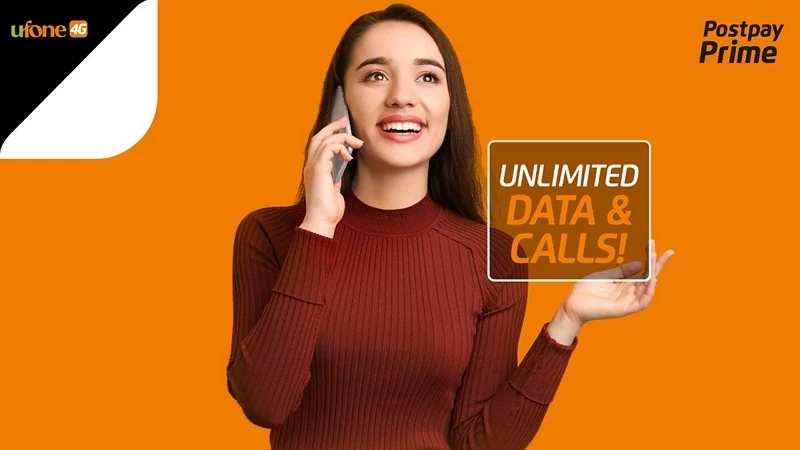 Ufone 4G gives Unlimited Calls & Data new Post Pay Prime