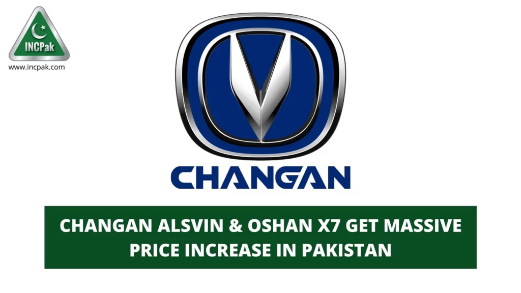 Changan Alsvin Price in Pakistan, Changan Alsvin Price, Changan Oshan X7 Price in Pakistan, Changan Oshan X7 Price