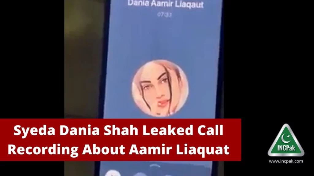 Syeda Dania Shah, Aamir Liaquat