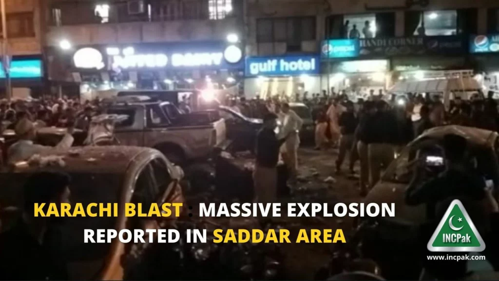 Karachi Blast, Karachi Explosion, Karachi
