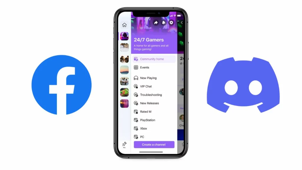 Facebook Discord, Facebook Groups, Discord