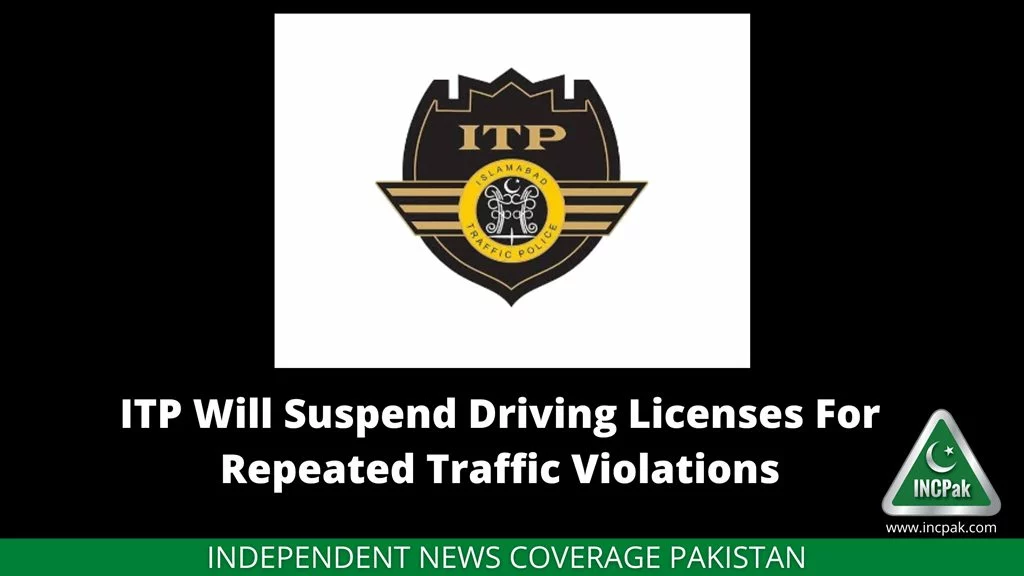 ITP Driving License, Islamabad Driving License 