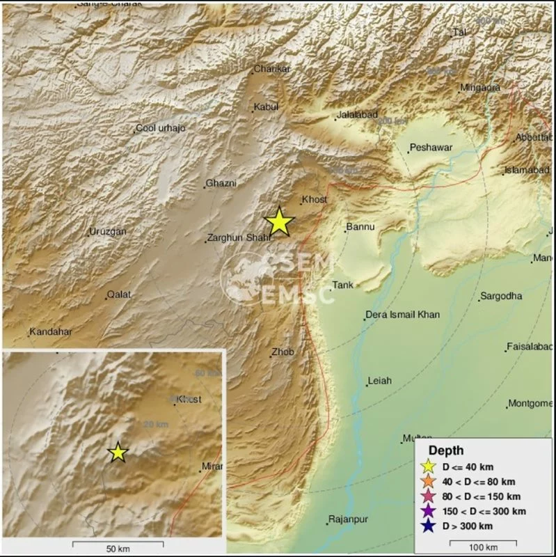 Earthquake Jolts Islamabad, Rawalpindi & Peshawar