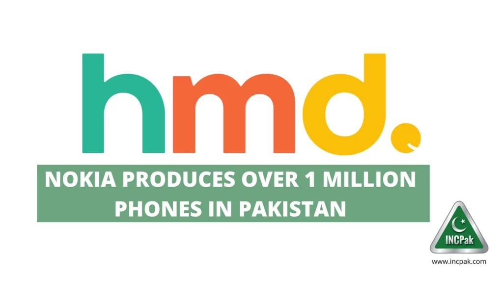Nokia produces over 1 million phones in Pakistan
