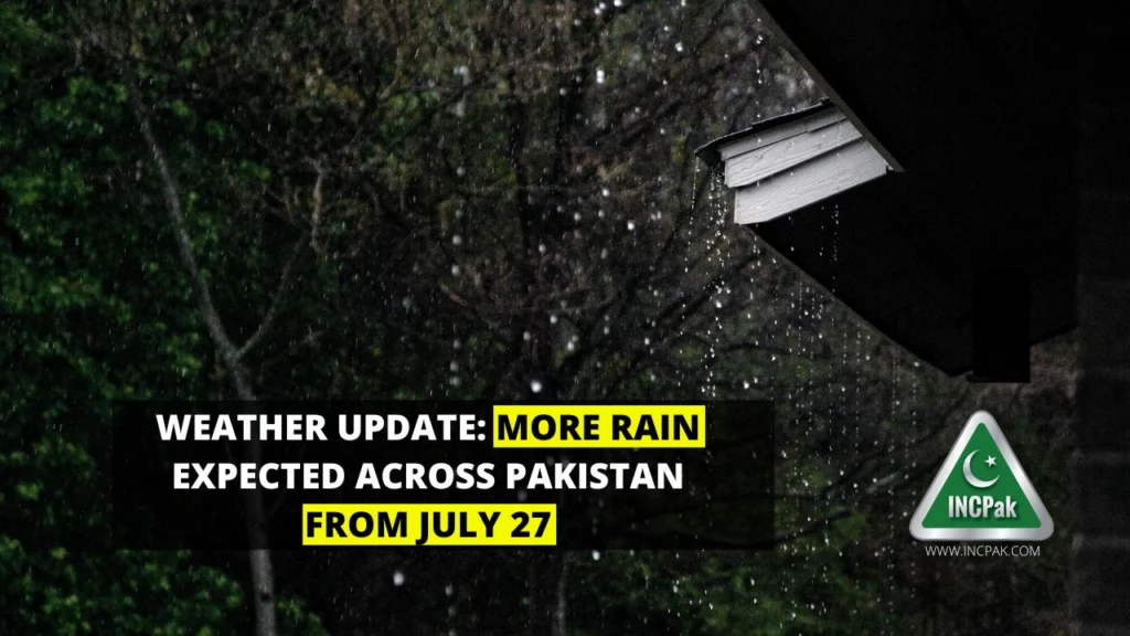 Weather Update, Monsoon Rain, More Rain