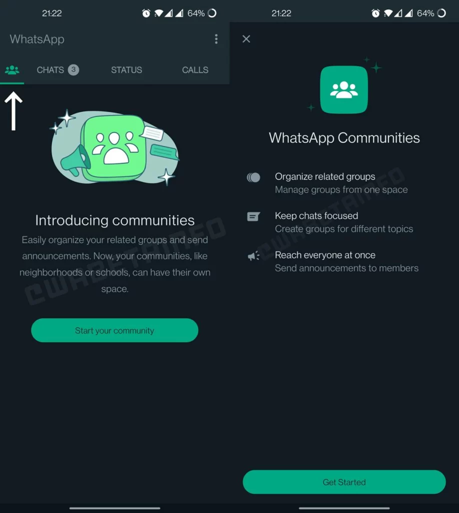 WhatsApp Communities, WhatsApp