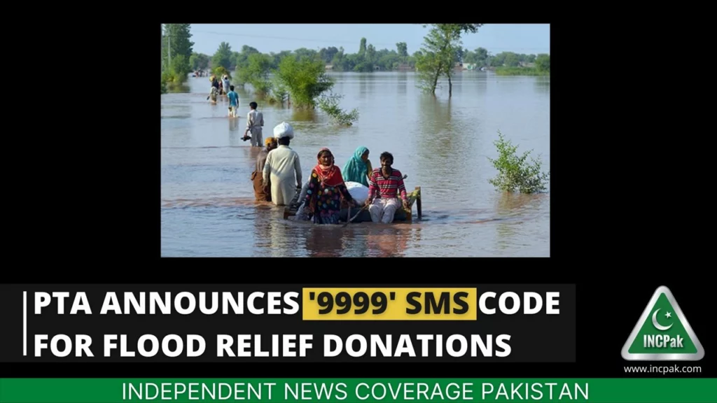Flood Relief Donations, Flood Relief, SMS 9999, PM Flood Relief Fund, Prime Minister's Flood Relief Fund