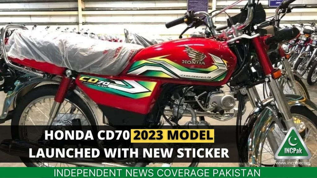 Honda CD 70 2023 Model, Honda CD 70 2023 New Sticker, Honda CD 70 2023 Model New Sticker, Atlas Honda, Honda CD 70 2023