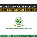 Benazir Income Support Program BISP PM Flood Relief Cash Program Flood Relief Cash Program