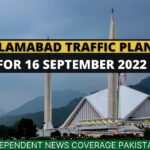 Islamabad Traffic Plan 16 September 2022 Chehlum Procession PS Aabpara G 62