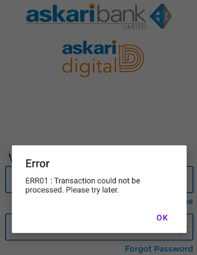Askari Bank Down, Askari Bank App Down, Askari Bank Internet Banking Down