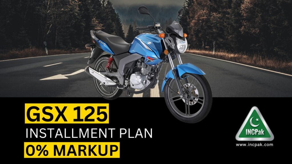 Suzuki GSX 125 Installment Plan, Suzuki GSX 125