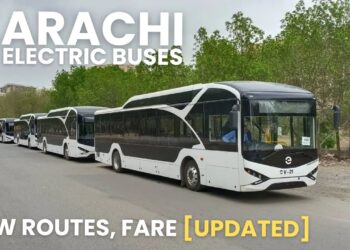 Karachi EV Electric Buses 2025: New Routes, Fare [UPDATED]