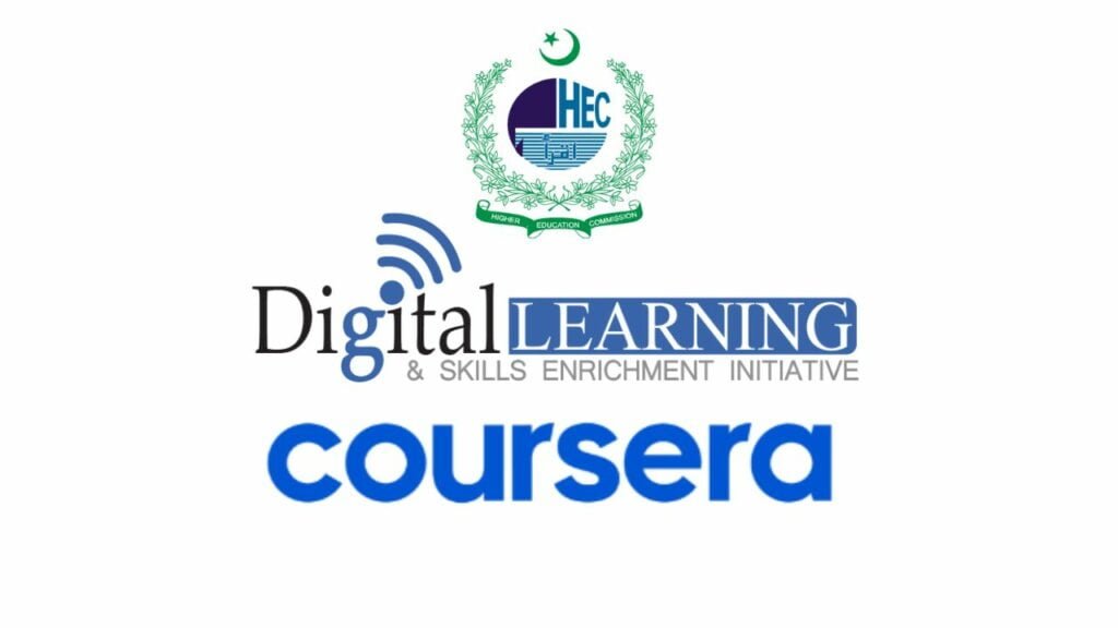 HEC Coursera, HEC Free Courses, Digital Learning & Skills Enrichment Initiative, DLSEI, Free Coursera Courses