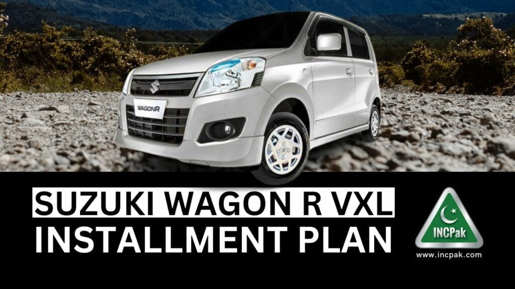 Suzuki Wagon R Installment Plan, Suzuki Wagon R VXL Installment Plan, Suzuki WagonR Installment Plan