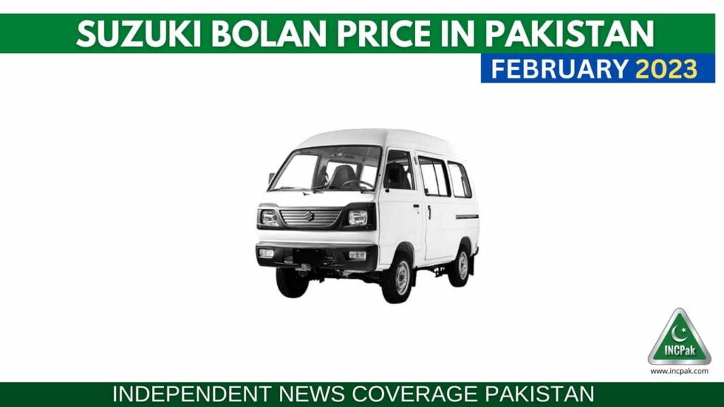 Suzuki Bolan Price in Pakistan, Suzuki Bolan Price