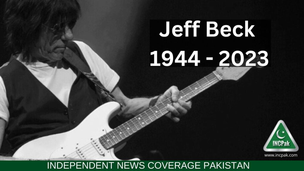 Legendary rock guitarist Jeff Back dies aged 78