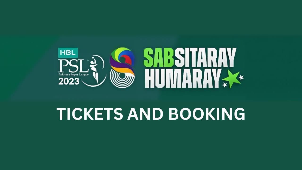 HBL PSL 8 2023 Ticket Price and Booking Information